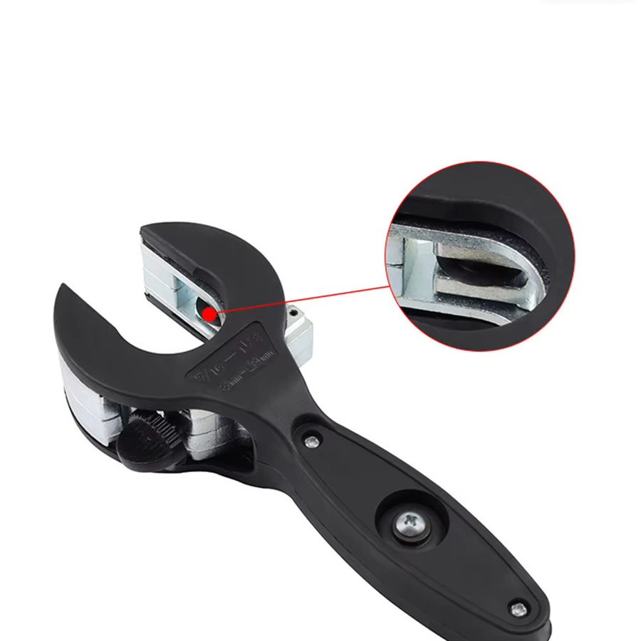 VIBRATITE Ratschenrohr-Rohrschneider für Edelstahl, Kupfer und Aluminium in Schwarz, Schneidbereich 8–29 mm - Bild 3