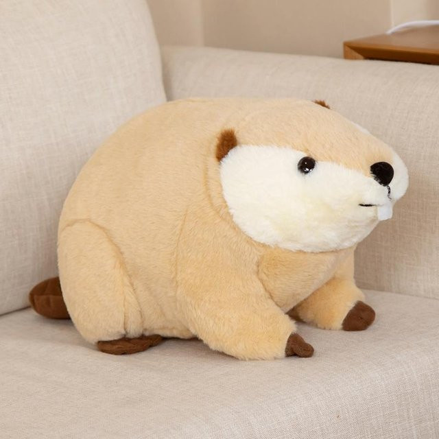 Yiran Health & Beauty Nutria Plüschtier, Biber, 60cm - Bild 1