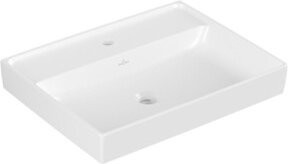 Villeroy & Boch Waschtisch Collaro in Stone White, rechteckig, ohne Überlauf, B/T: 60 x 47 cm - Bild 1