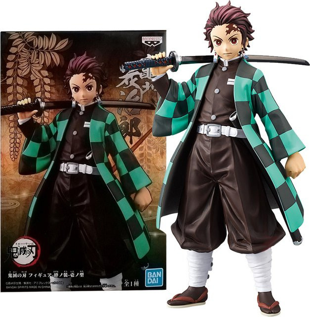 Bandai Kimetsu no Yaiba Kamado Tanjirou Figur, 15cm, Einzelfigur - Bild 1