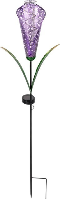 Solar-Regenmesser Calla von viva domo in Purple und Black - Bild 1