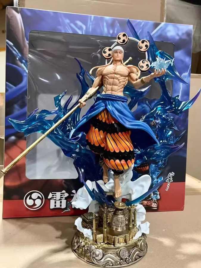 Bandai One Piece Donnergott Enel Anime-Figur, Leuchtende Figur, 38cm - Bild 3