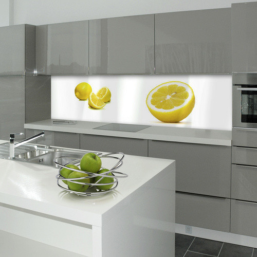 mySPOTTI Küchenrückwand aus Aluminium in Weiß, B/H: 220 x 60 cm - Bild 2