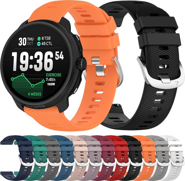 Suunto Uhrenarmband Silikon, multicolor, 20 mm, 22 mm - Bild 1