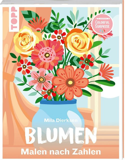 Topp Colorful Surprise Blumen Buch Papier Bunt / Mehrfarbig - Bild 1