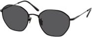 Giorgio Armani AR 6150 Sonnenbrille, Rund, Vollrand, Metall, Herren, Schwarz, Grau - Bild 1