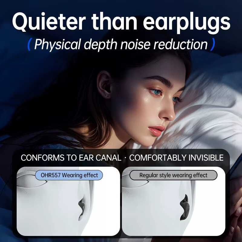 Acer Ohr557 Kabellose Bluetooth In-Ear Kopfhörer in Beige für Sport und Schlaf - Bild 3