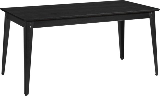 VEGA Esstisch Acerios rechteckig in Schwarz, B/T/H: 160 x 80 x 76 cm - Bild 1