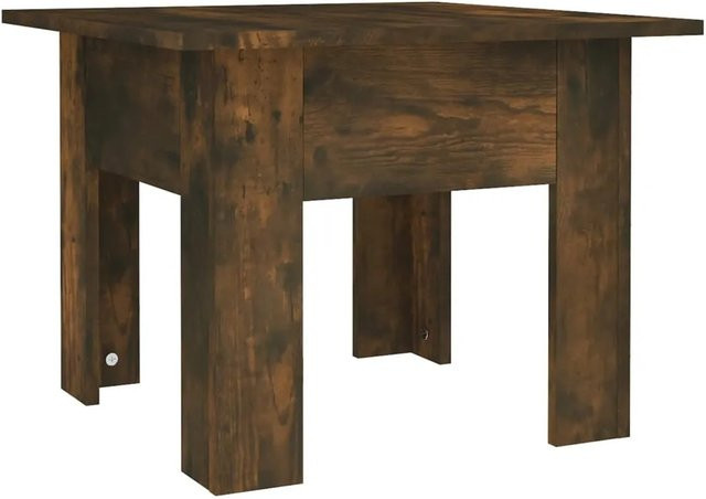 vidaXL Couchtisch in Räuchereiche mit modernem Design, B/T/H: 55 x 55 x 42 cm - Bild 1