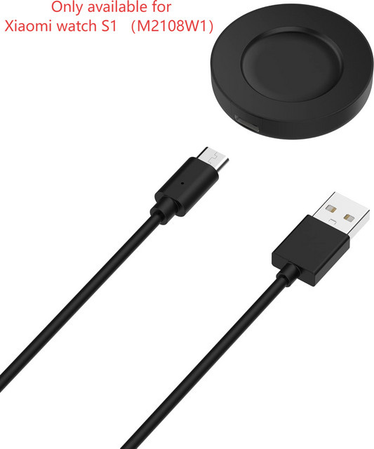 Xiaomi Smartwatch-Ladegerät, Schwarz, Mi Watch S1, Xiaomi S1 - Bild 1