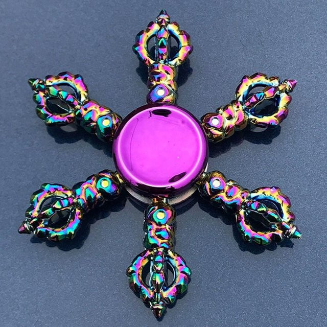 Yiran bag Drachenflügel Hand Spinner Metall Regenbogen Finger Spinner - Bild 1
