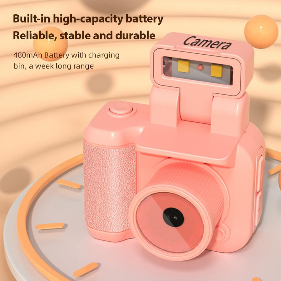 Honor Electronics Mini Digitale Videokamera mit 1,44 Zoll Bildschirm und Flash in Rosa - Bild 2