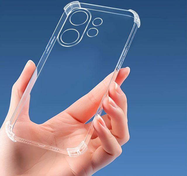 Transparente Silikon Handyhülle für vivo V60 Lite 5G und Vivo V60 - Bild 1