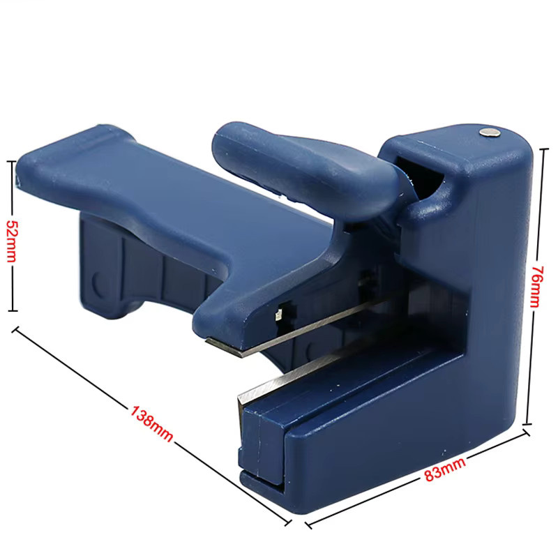 SLADE Kantenstreifen Endbandmaschine und Kantenstreifen Schneider Set aus Kunststoff in Blau - Bild 3