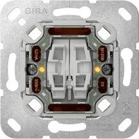 GIRA Tast-Kontrollschalter Einsatz mit LED und Rocker-Funktion für 230V - Bild 1