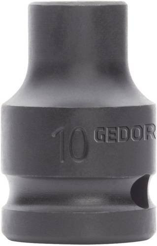 Gedore RED Schlagschrauber-Steckschlüsseleinsatz 1/2 Zoll metrisch 12,5 mm in Schwarz aus Chrom-Molybdän-Stahl - Bild 1