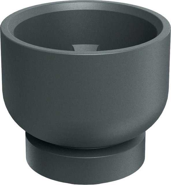 Prosperplast Blumentopf Molta Base in Graphit mit Durchmesser 40 cm und Höhe 33 cm - Bild 1
