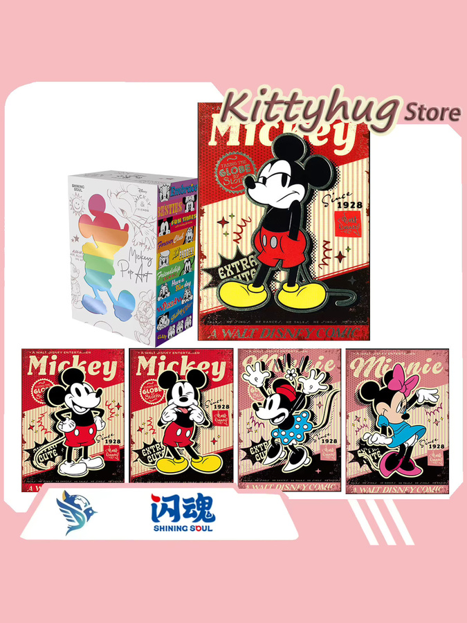 Shining Soul Disney Mickey And Friends Sammelkarte - Bild 1