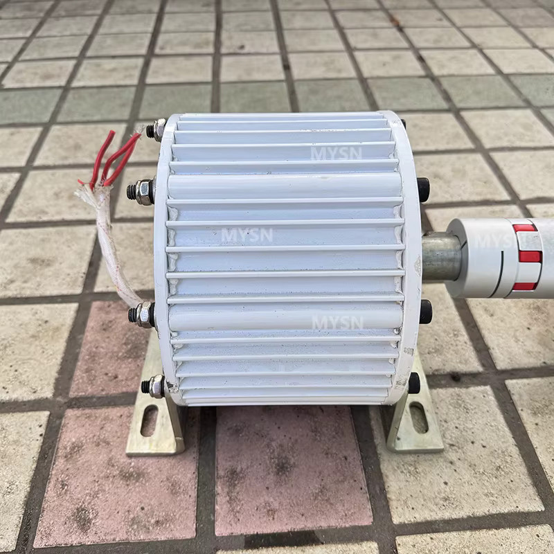 MYSN Magnetisches Stromgeneratorsystem für Wasserturbinen, Geräuscharmer Energiegenerator (5KW bis 30KW, 12V-400V) - Bild 5