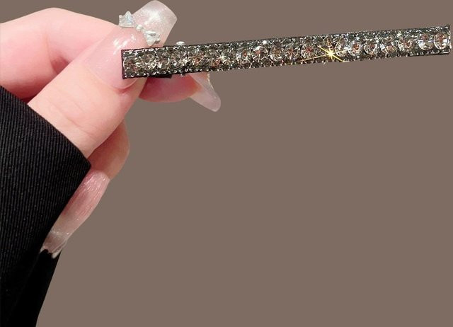 Haarclip Strassbesetzt, Vintage, Damen - Bild 1
