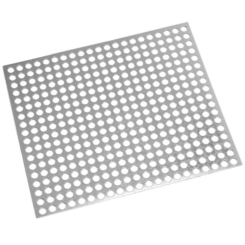 LETAOSK Edelstahl-Gitterplatte in Silber mit perforiertem Design für Lüftungsgrills - Bild 3