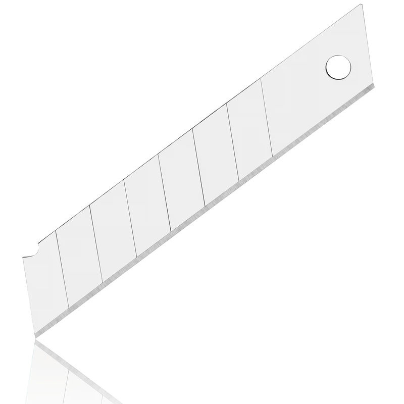 Monzana Ersatz-Klingen Set für Teppichmesser 18mm, 100 Stück, Silber/Stahl - Bild 3