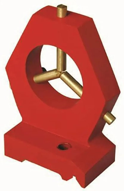 Rotwerk Lünette für Drehmaschine C0, feststehend, rot - Bild 1