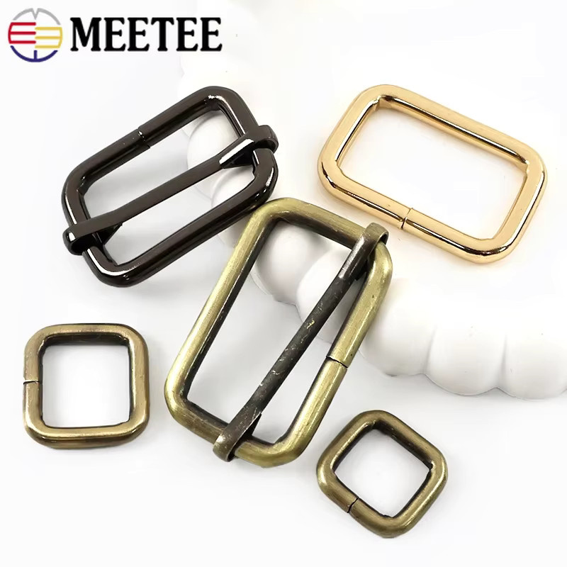Meetee Metall-Taschenring-Schnalle für DIY-Projekte, 10 oder 20 Stück, Größe 16 bis 50 mm - Bild 3