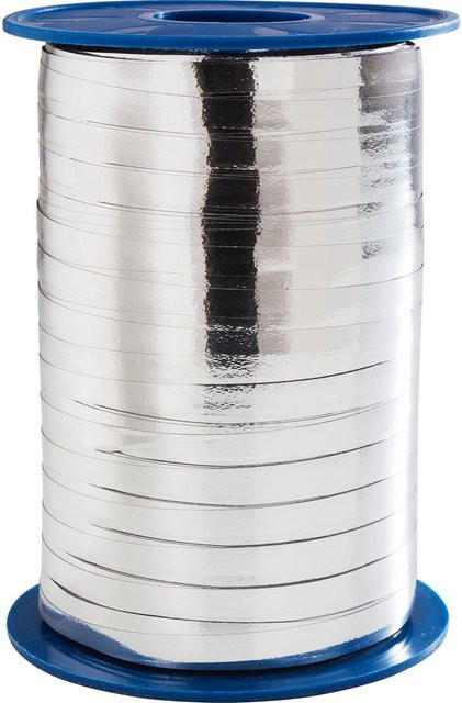 Ringelband Mexico Metallic in Silber aus Polypropylen - Bild 1