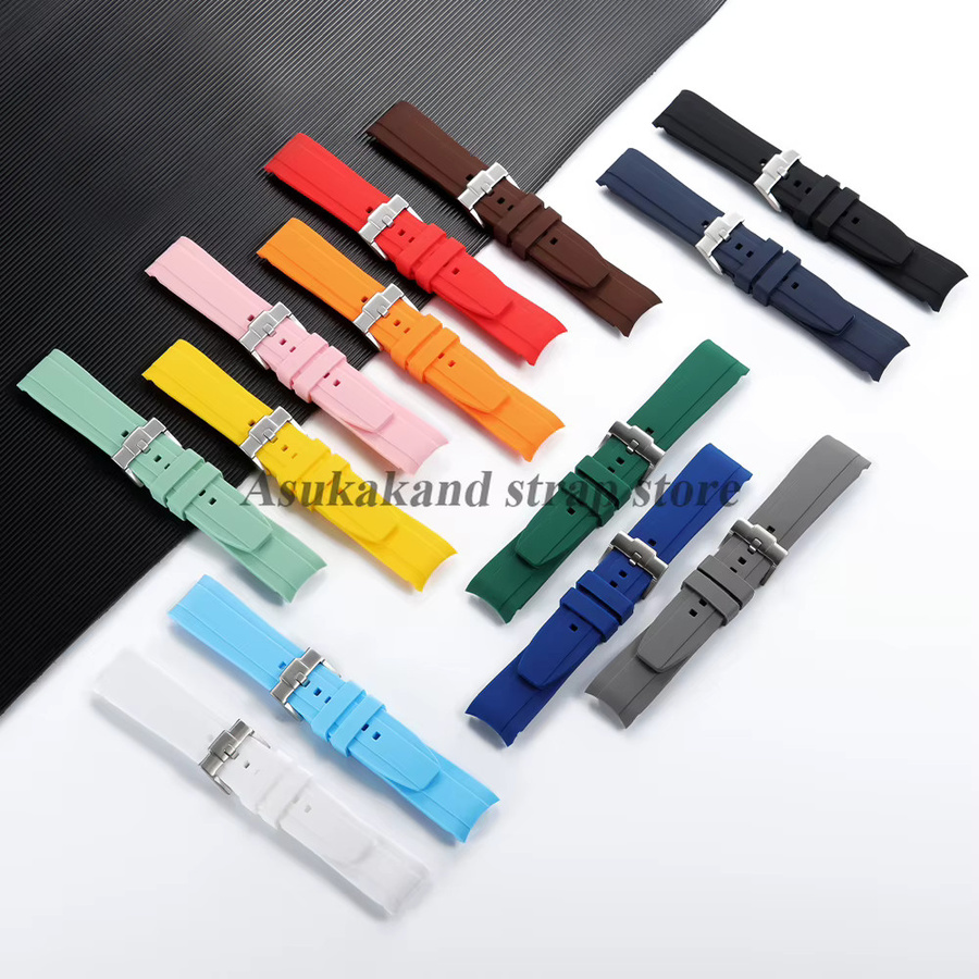 Uhrenarmband Silikon, Grün, Herren, Damen - Bild 2