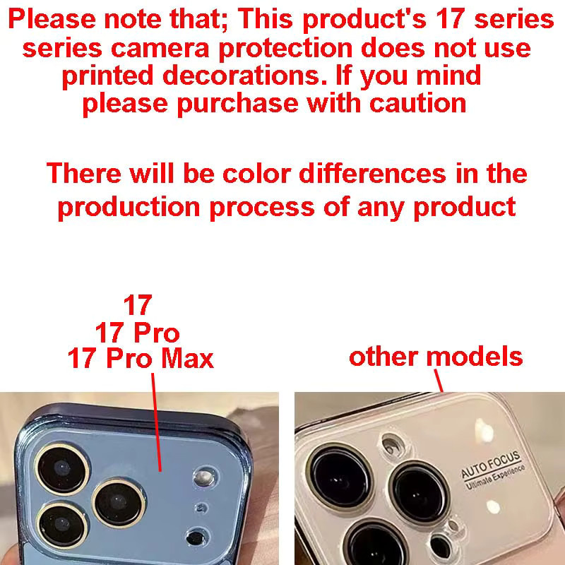 Luxuriöse galvanisierte Handyhülle mit großem Fenster und All-Inclusive-Schutz für kabelloses Laden, passend für iPhone 17 Pro Max, iPhone 16, iPhone 15 und iPhone 14, Farbe: Schwarz - Bild 3