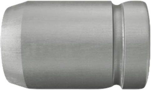 Fischer Steckschlüsseleinsatz Außen-Sechskant 1/2 Zoll SW 17 mm in Silber - Bild 1