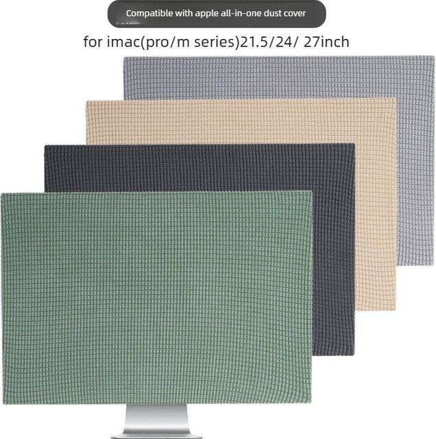 Staubschutzhülle für Apple iMac 21,5, 24 und 27 Zoll All-in-One Computer in Schwarz - Bild 1
