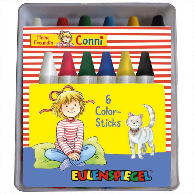 Eulenspiegel Conni Schminkstifte Color-Sticks 6er Set - Bild 1