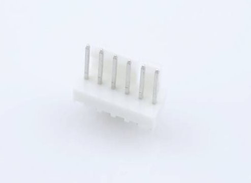 Molex Einbau-Stiftleiste Standard in Weiß mit 6 Polen und einem Rastermaß von 2,54 mm - Bild 1