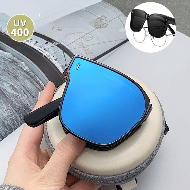 ZUIDID Sonnenbrille, Vollrand, Square, Kunststoff, black - Bild 1