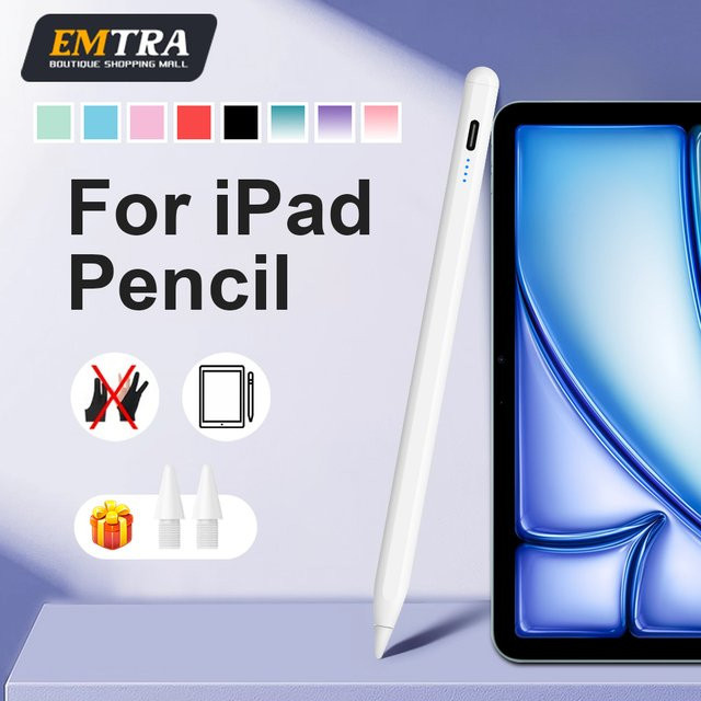 Apple Pencil 2 Ersatz Stylus mit Palm Rejection und Power Display für iPad Air, Pro und Mini - Bild 1