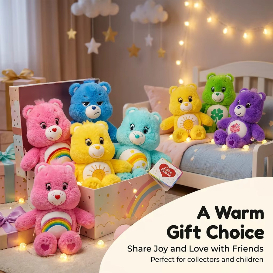 Care Bears Plüsch-Stofftier, 33cm, Bunt / Mehrfarbig - Bild 3