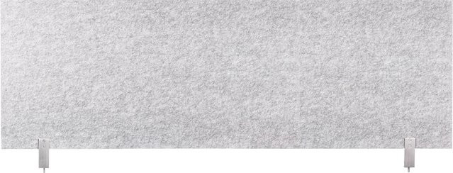 Buchheister Schreibtisch-Set desktopz Klemme Farbe: grau, Breite: 150 cm, Tiefe: 50 cm, Höhe: 2,5 cm - Bild 1