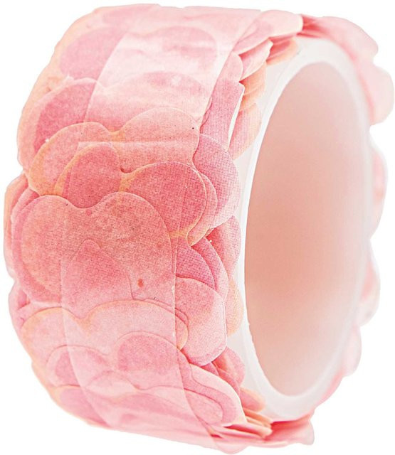 Rico Design Washi Tape Kirschblüte in Rosa mit 200 Stickern - Bild 1