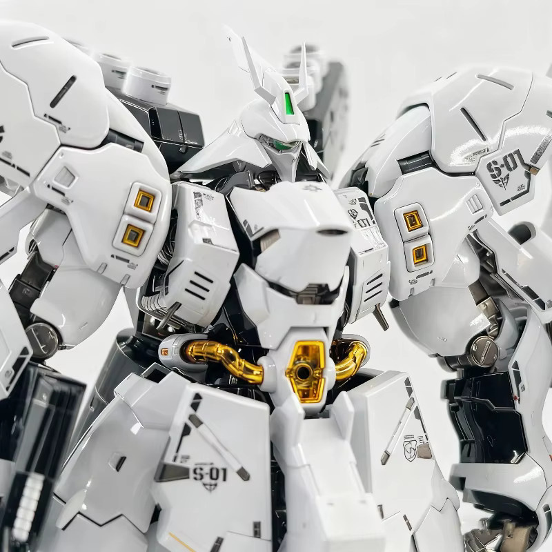 Bandai RG 1/144 MSN-04 Sazabi White Star Version, Montagemodellbausatz, Gundam - Bild 3