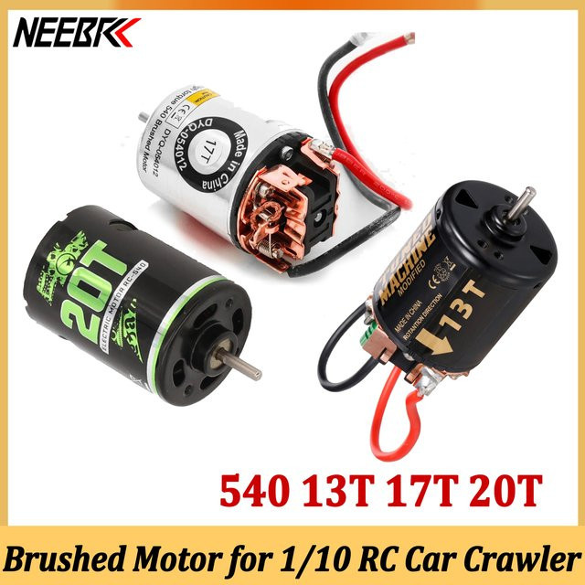 NEEBRC Bürstenmotor, wasserdicht, für 1/8 1/10 RC Auto Offroad Crawler - Bild 1