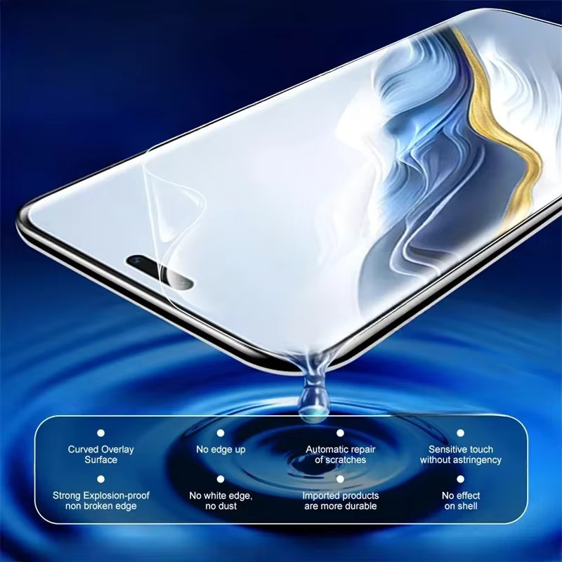 6 in 1 Hydrogel Display- und Kameraschutz-Set für Honor Magic 7, 6 und 5 Pro, transparent - Bild 2