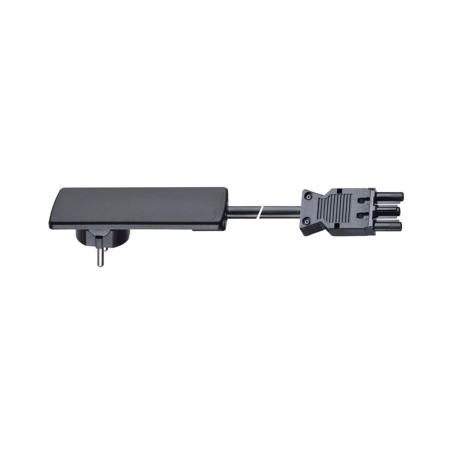 EVOline Plug-Anschlussleitung mit GST-Kupplung aus Kunststoff in Schwarz, Länge: 1500 mm - Bild 2