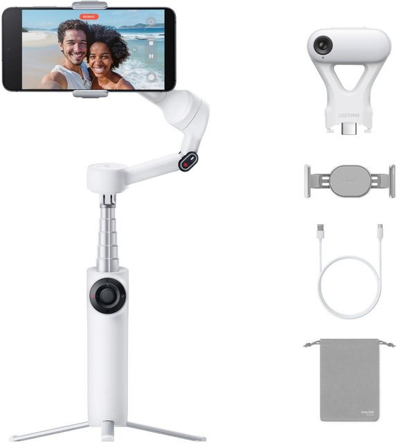 Insta360 Gimbal Flow AI Tracker mit Bluetooth in Weiß - Bild 1