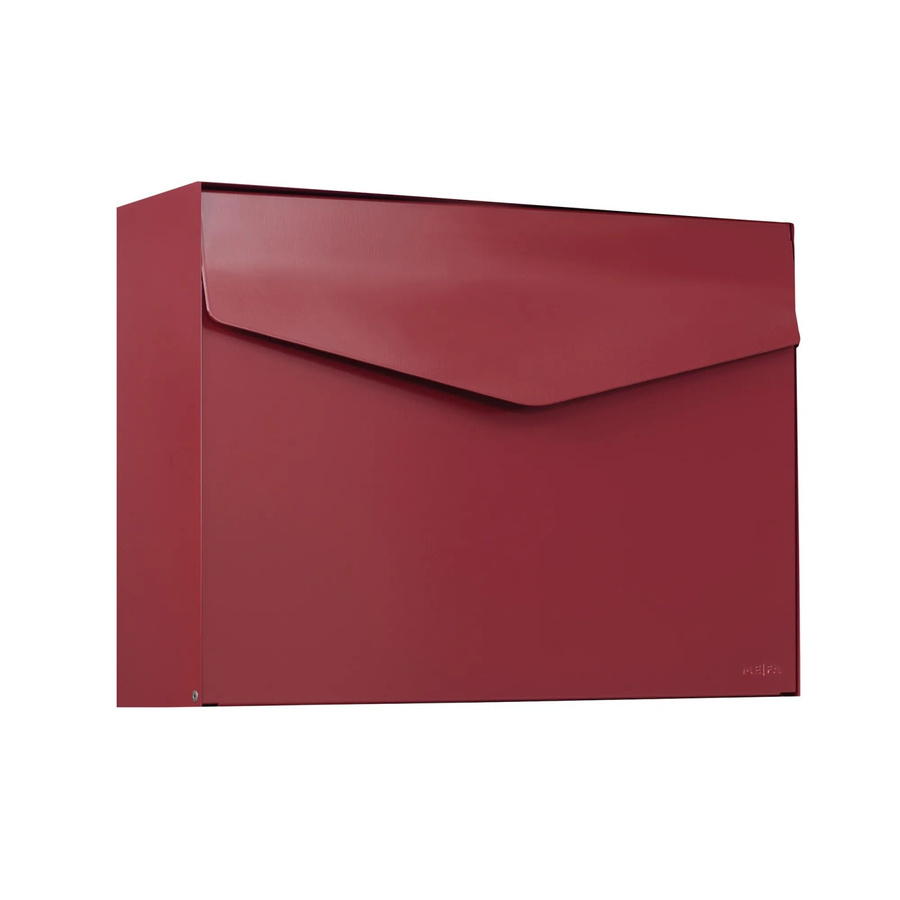 MEFA Briefkasten Letter 112 in Oxidrot, B: 43 cm, H: 31,2 cm, T: 11,9 cm - Bild 2