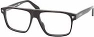 Off-White OERJ08H Korrektionsbrille, Aviator, Vollrand, Kunststoff, Schwarz, Unisex - Bild 1
