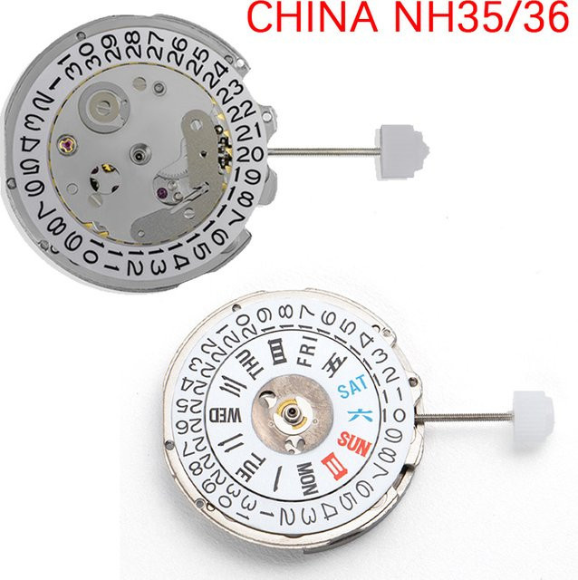 FancyWrist NH35/36 Automatisches mechanisches Uhrwerk, 24 Juwelen - Bild 1