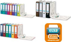 ELBA Ordner smart Pro DIN A4 in Mintgrün mit 50 mm Rückenbreite und Sichttasche - Bild 1