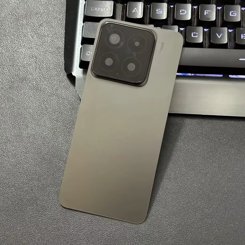 Xiaomi 15 Rückseitige Akku-Abdeckung als Glaspanel Ersatz in Weiß - Bild 2